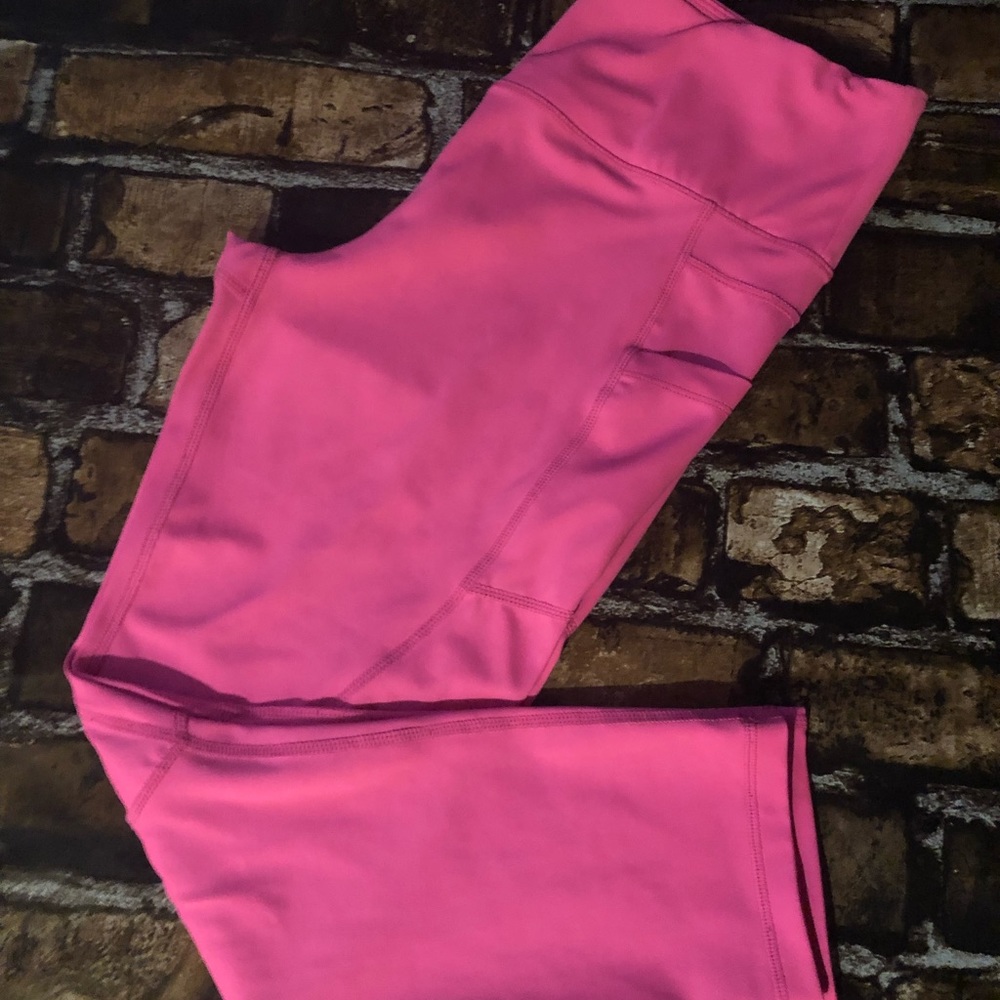 Pink Zyia Light N Tight Capris